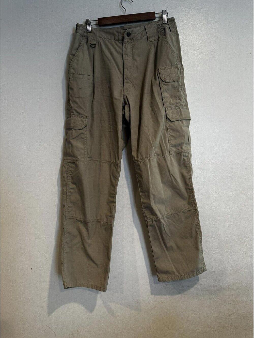 5.11 TACTICAL SERIES Men's Khaki TACLITE Pro Tactical Pants {74273} Size 36x32